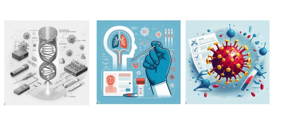Illustrated diagnostic testing and screening technology